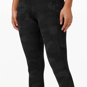 Black Camouflage Leggings